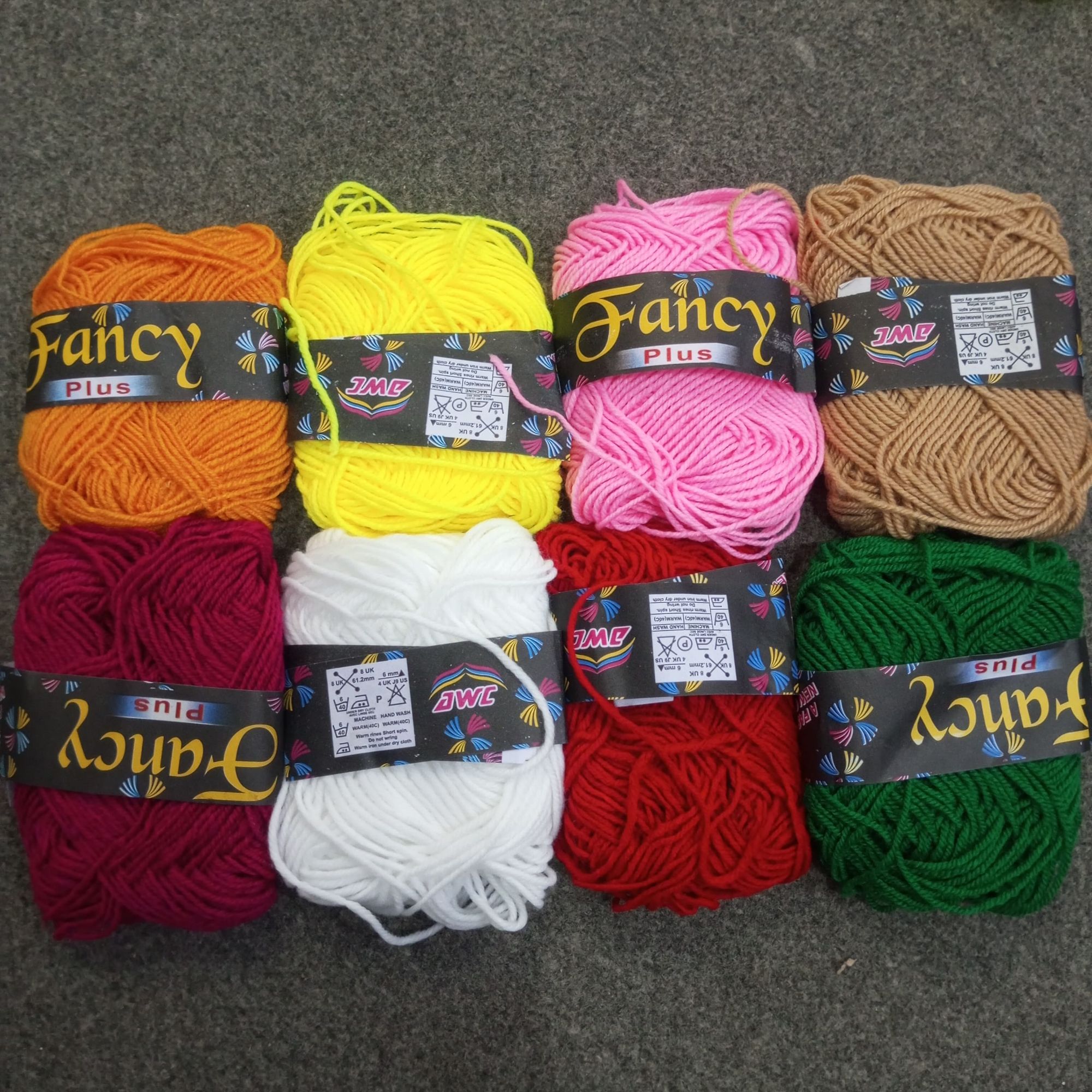 Pack of 8 Baby Soft Multicolor Yarn Set – Premium Knitting, Crochet & Embroidery Thread for Baby Clothes, Hand Sewing, DIY Crafts & Handmade Projects