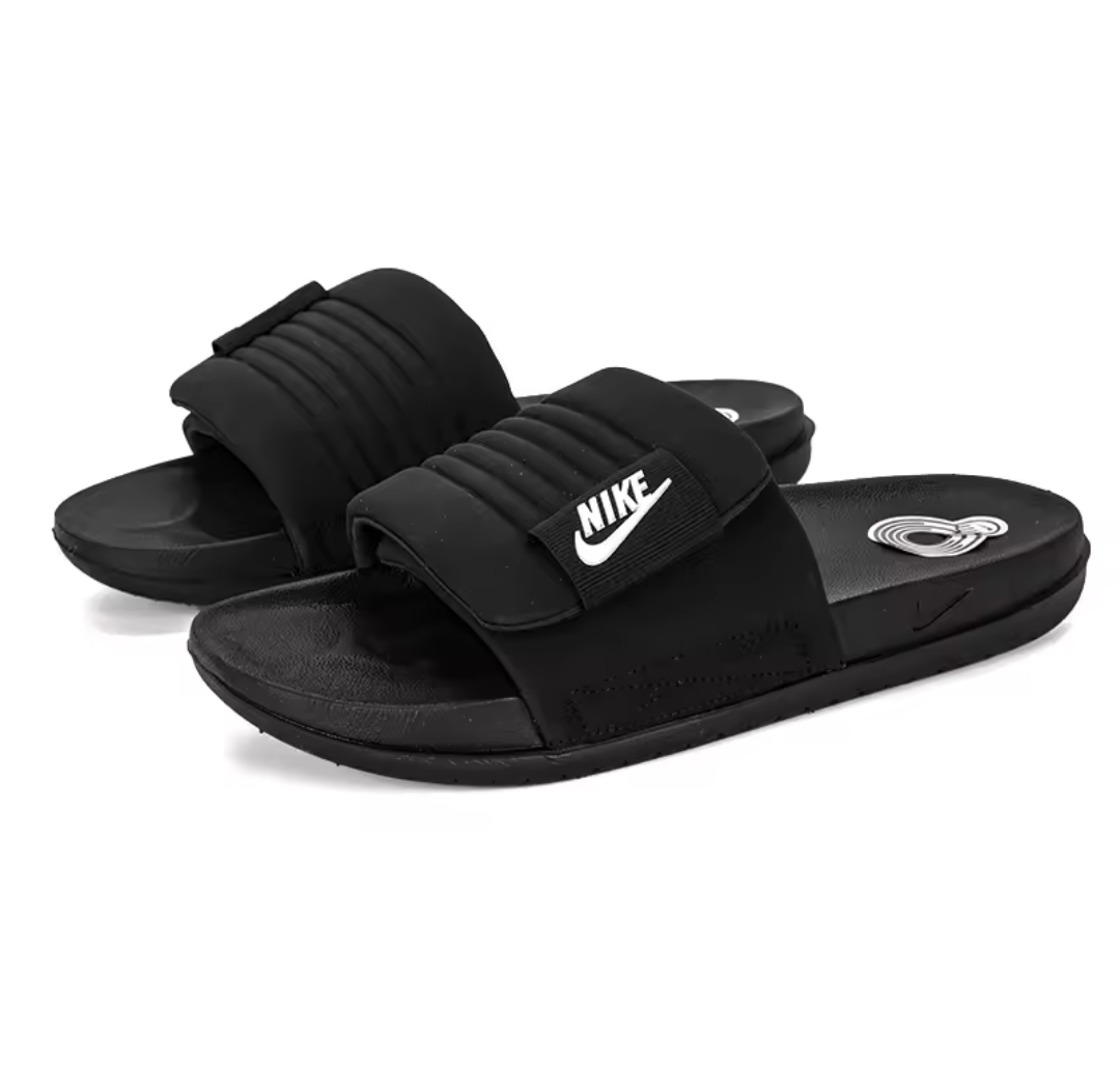 Men's Premium EVA Slides Slippers  Soft Comfortable Bathroom & Casual Sandals  Anti-Slip Lightweight Indoor Outdoor Chappal  Black, Deep Black