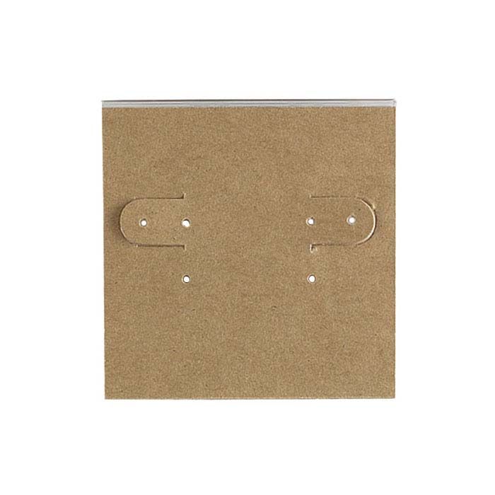 25Pc Earring Display Cards – Jewelry Packaging Holder for Studs, Hoops & Dangles