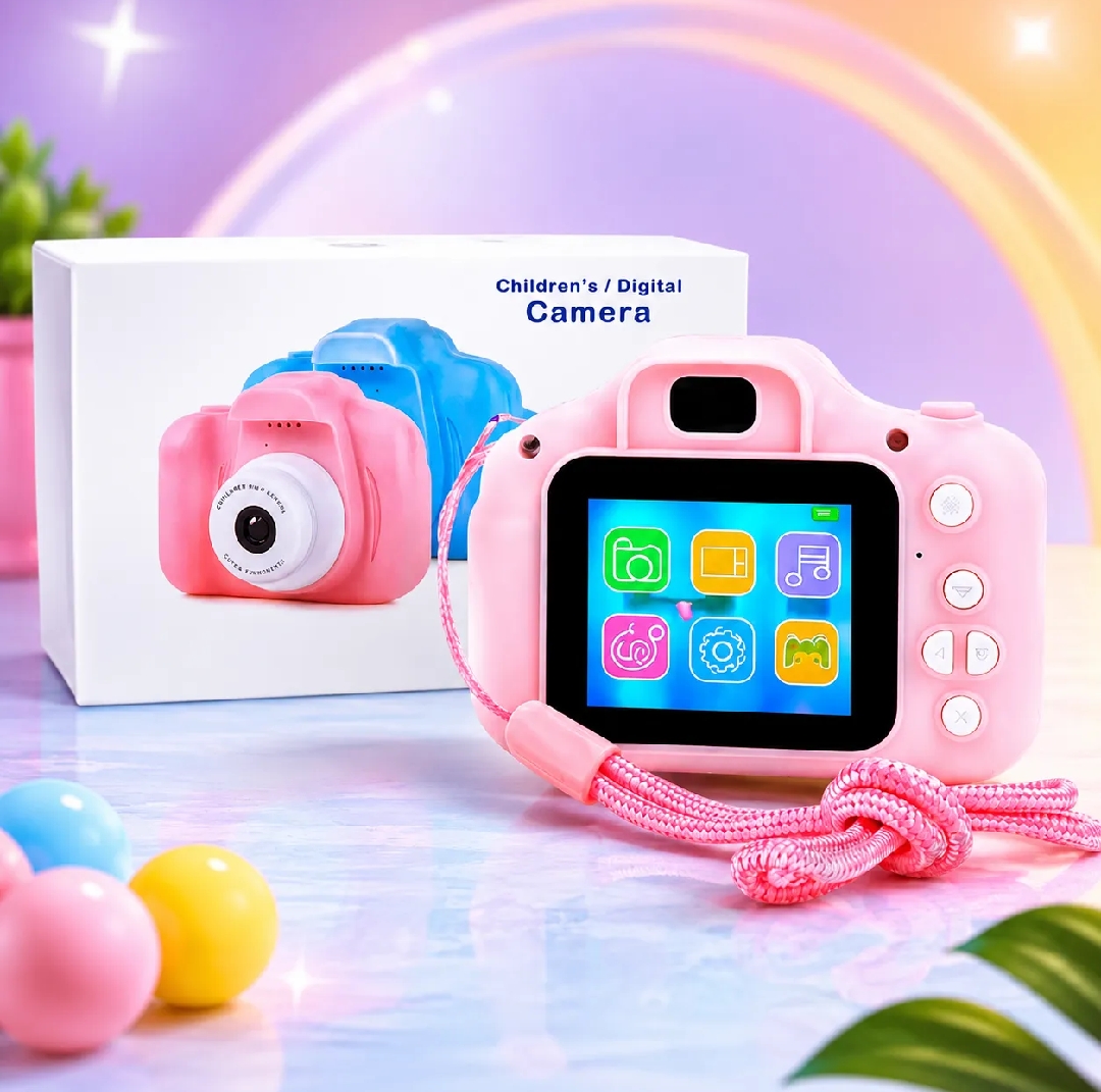 Mini HD Camera For Kids Color Display HD 1080 Pixel HD Camera Best Gift For Both Girls and Boys