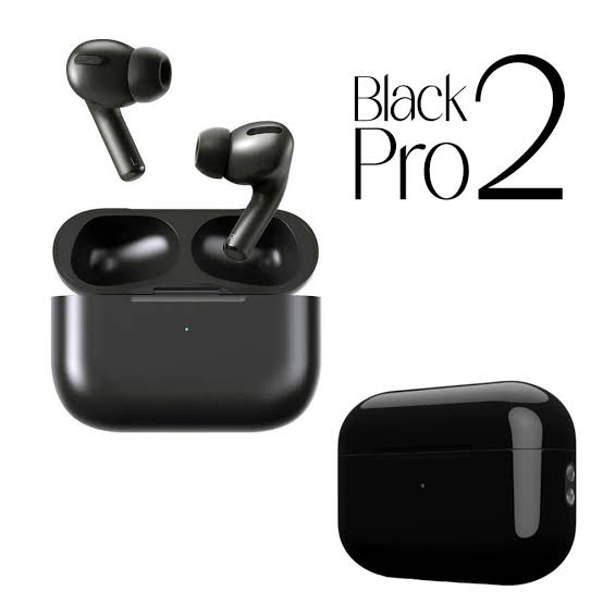 Black Pro 2 Tws Wireless Earbuds – Bluetooth 5.1, Touch Control, Noise  Cancelling, With Charging Case | Airpods | Daraz.pk