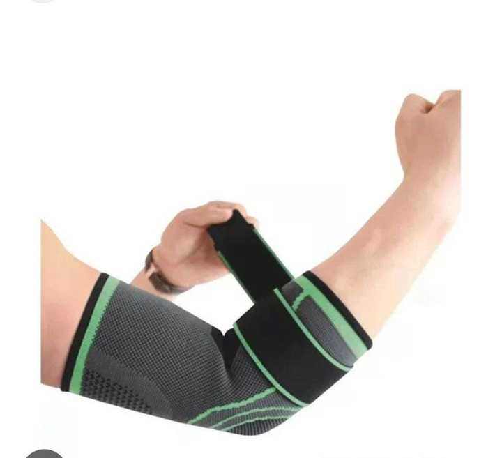 Adjustable Elbow Support Brace | Compression Elbow Sleeve | Adjustable Arm Support Band | Sports & Fitness Elbow Support