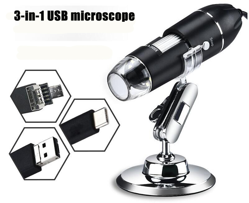 1600X 1000X USB Microscope Handheld Portable Digital Microscope USB