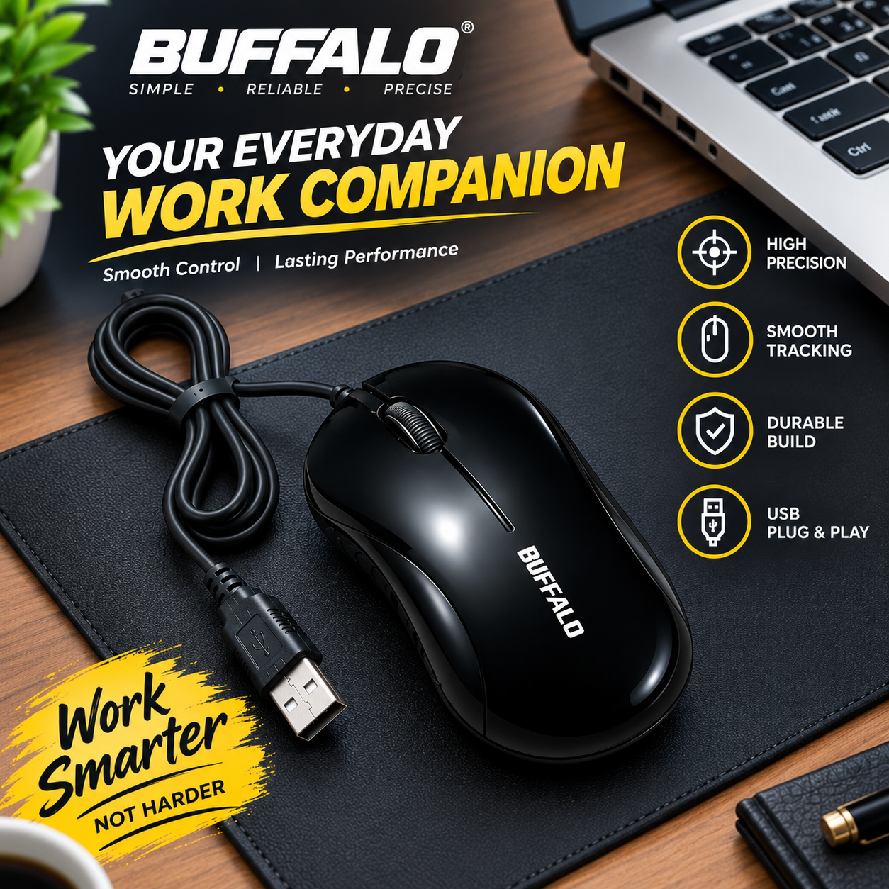 Optical laser mouse with USB conectivity. for office and home