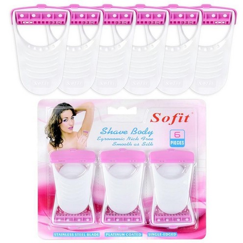 Sofit Shave Body Disposable Safety Razor for Women