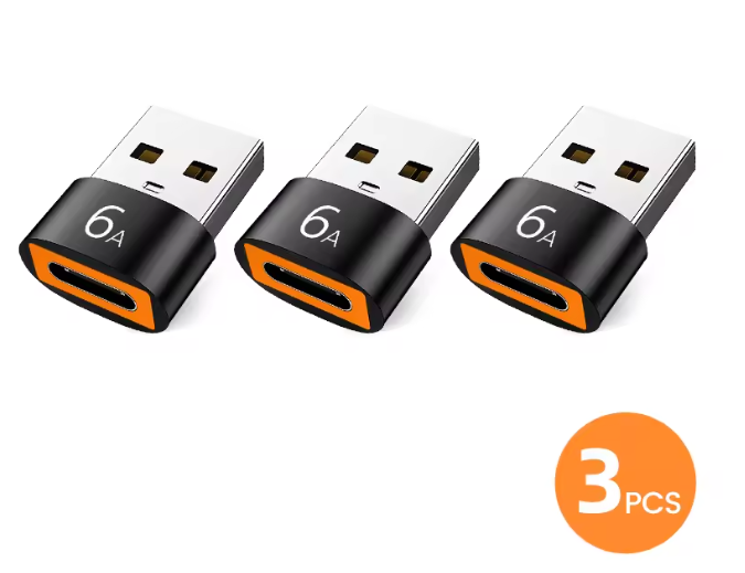 3 Type-c to USB Blac