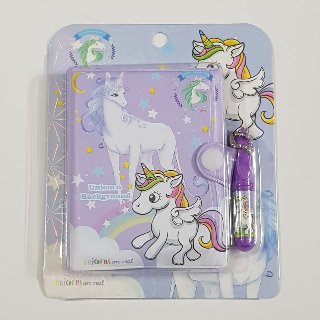 Unicorn Diary with Pen for kids, Pocket style mini diary