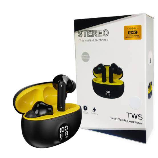 Wireless Bluetooth Earphone - Super Bass, Long Battery, Supports All Devices|Bluetooth Earbuds Dual Earbuds With Ultra Auto Connectivity Portable Bluetooth Version 5.0 Handsfree Earphones With deep base