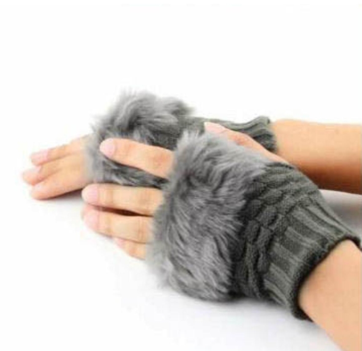 Wool Knitted Winter Thermal Warm and Comfortable Fingerless Gloves Mittens Winter accessories Hand Warmer Mitten Gloves Winter collection