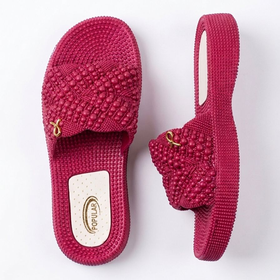 Casual House Slipper Rubber Chappal for Women Nylon Pure Quality