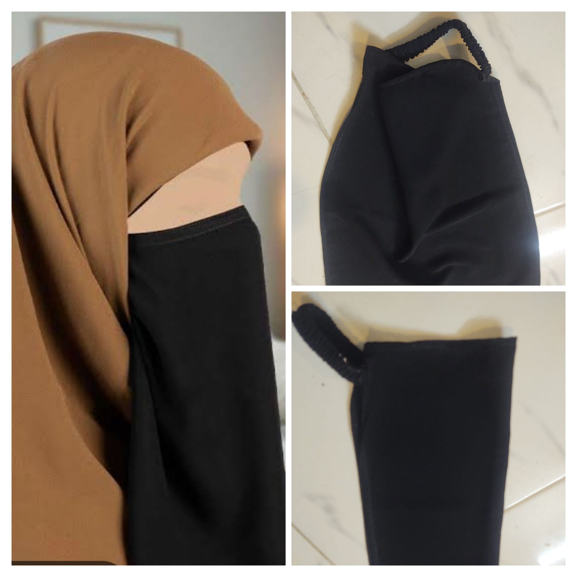korean nida naqab | whole peach korean naqab | naqab patti | hijab | naqab | casual naqab