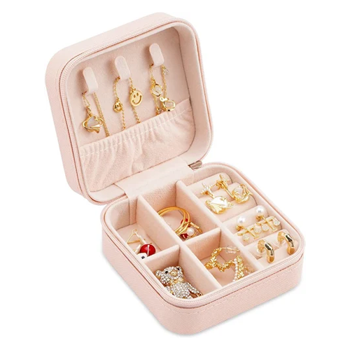 Portable Jewelry Storage box | Organizer Box ,for Travelling Leather Box ,Latest Hair Accessories | Gift boxes For Jewellery, Mini jewelry storage box for multipurpose