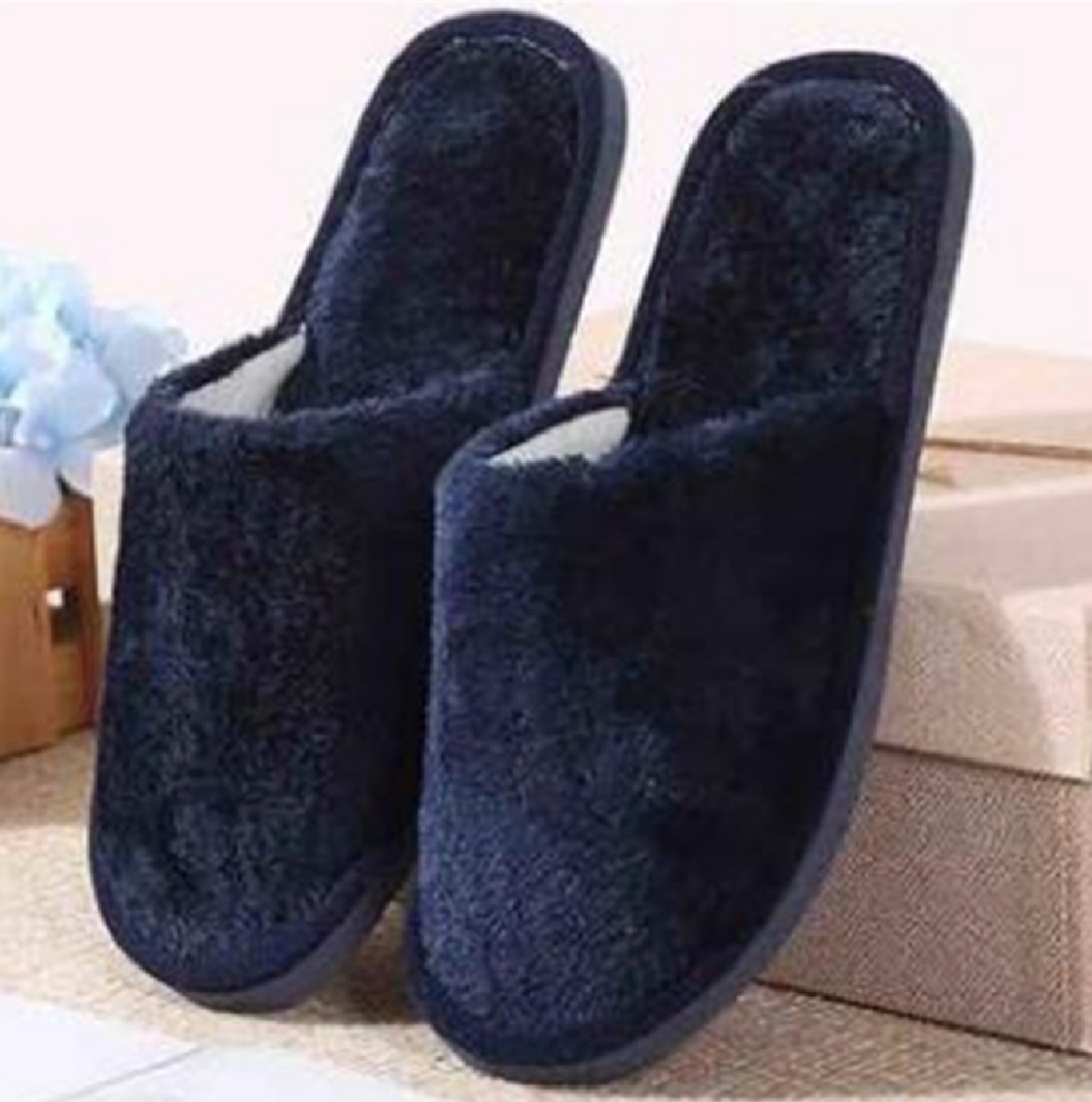 New High Quality Men Women Home Anti-slip Plush Slipper Winter Warm Cotton House Indoor Slipper