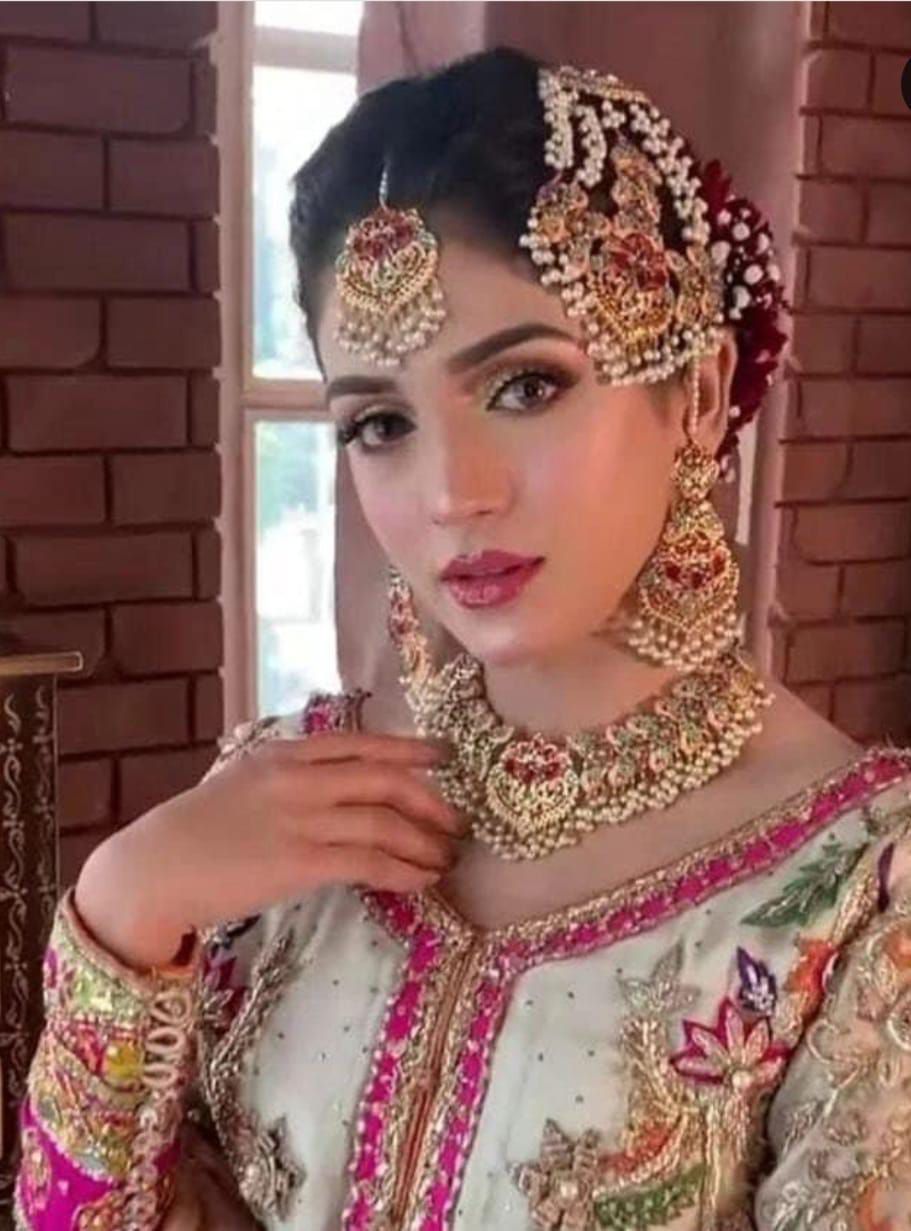 Bridal set Choker set Nauratan designer set Best set for bridal