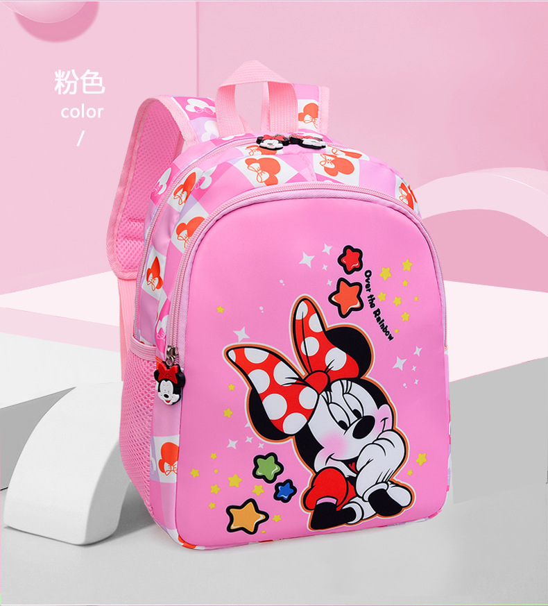 Disney Minnie Mouse Cartoon School Bags Girls Backpack Children Primary Students Schoolbag Kindergarten Composite Bag Mochila Daraz.pk