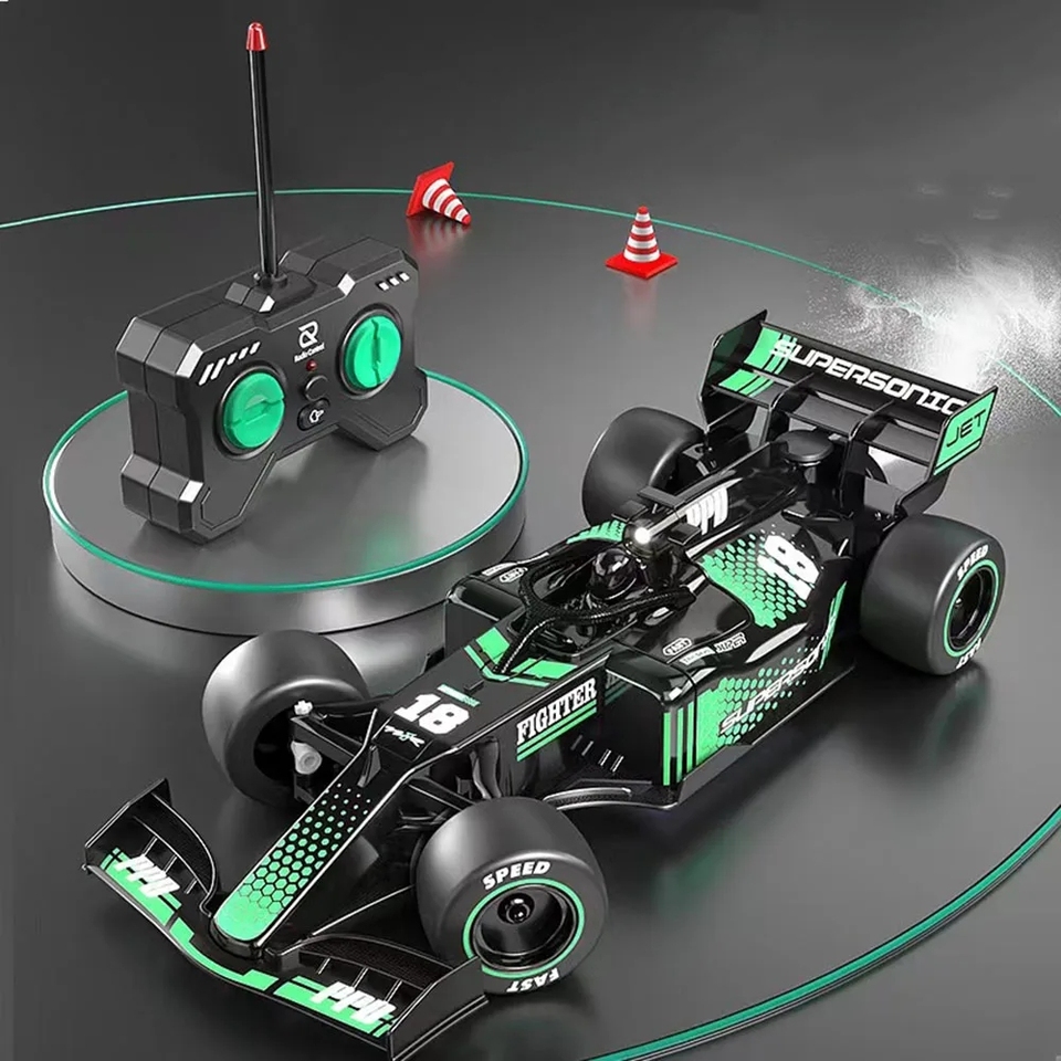 RC Formula 1 Racing Rocket Car with Spray & Light Effects with high speed