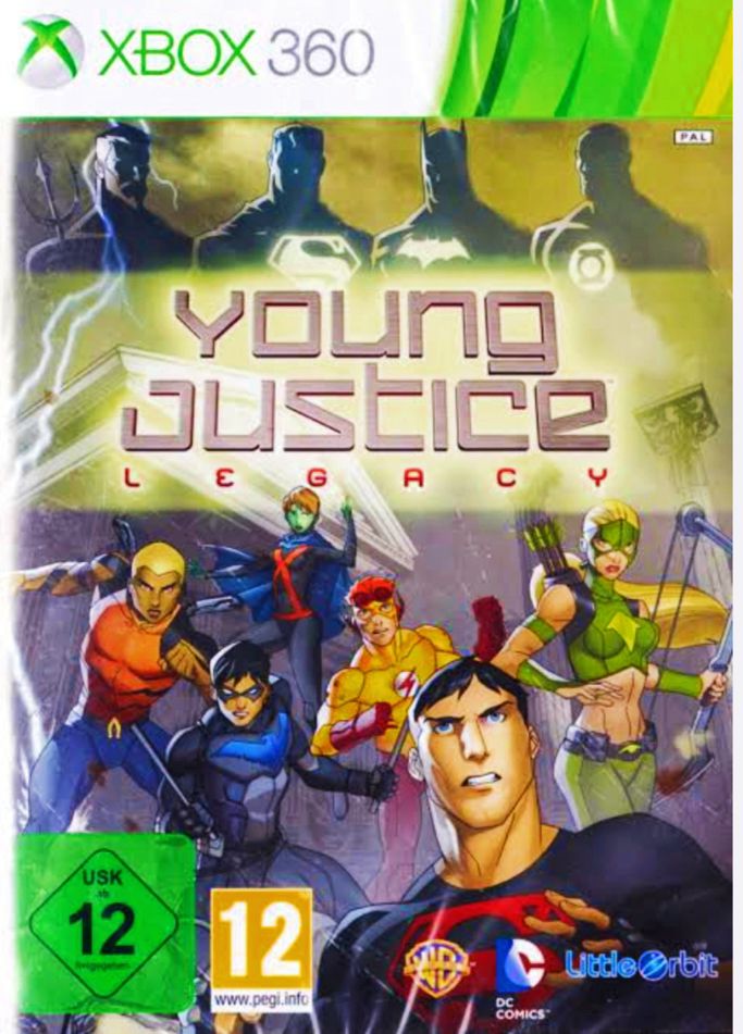 Young Justice Legacy Xbox 360 JTAG Game DVD Daraz.pk