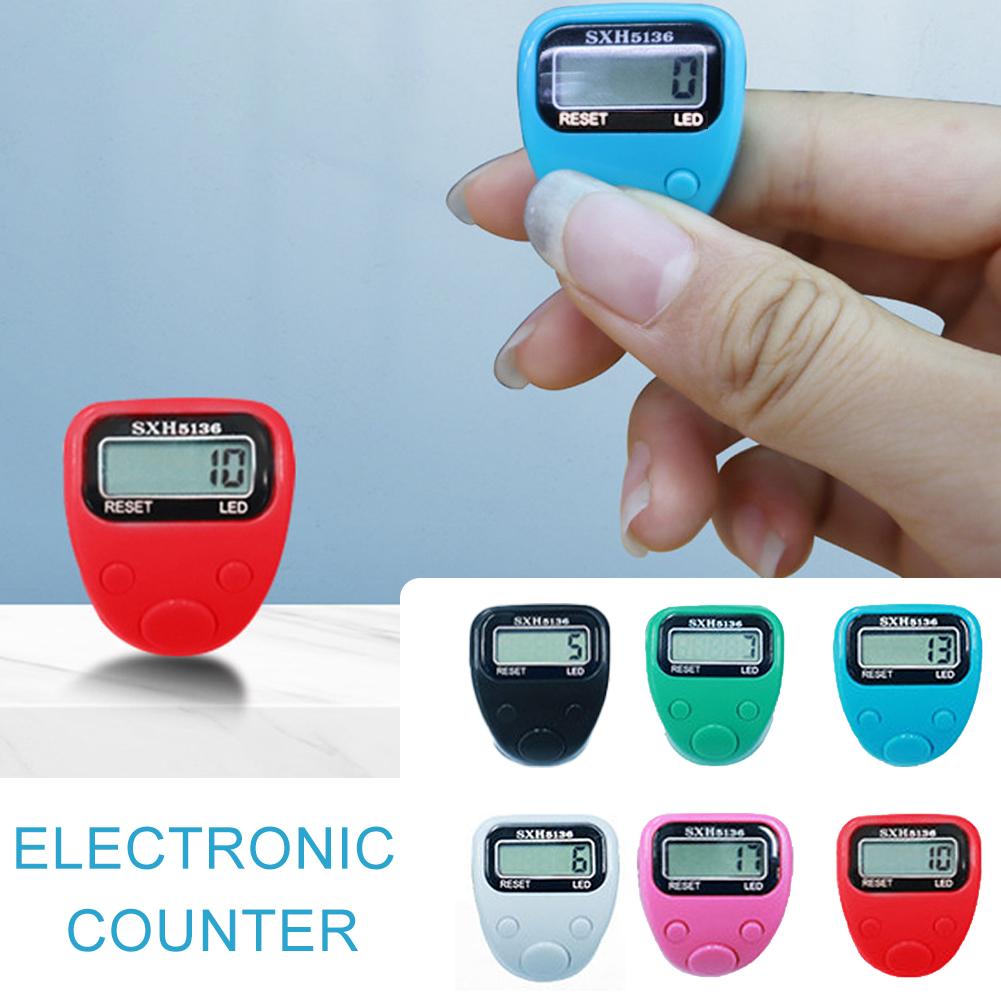 Digital Finger Counter Ring with LED Light & LCD Display - Card Packed Tasbeeh Zikar Counter price in Pakistan
