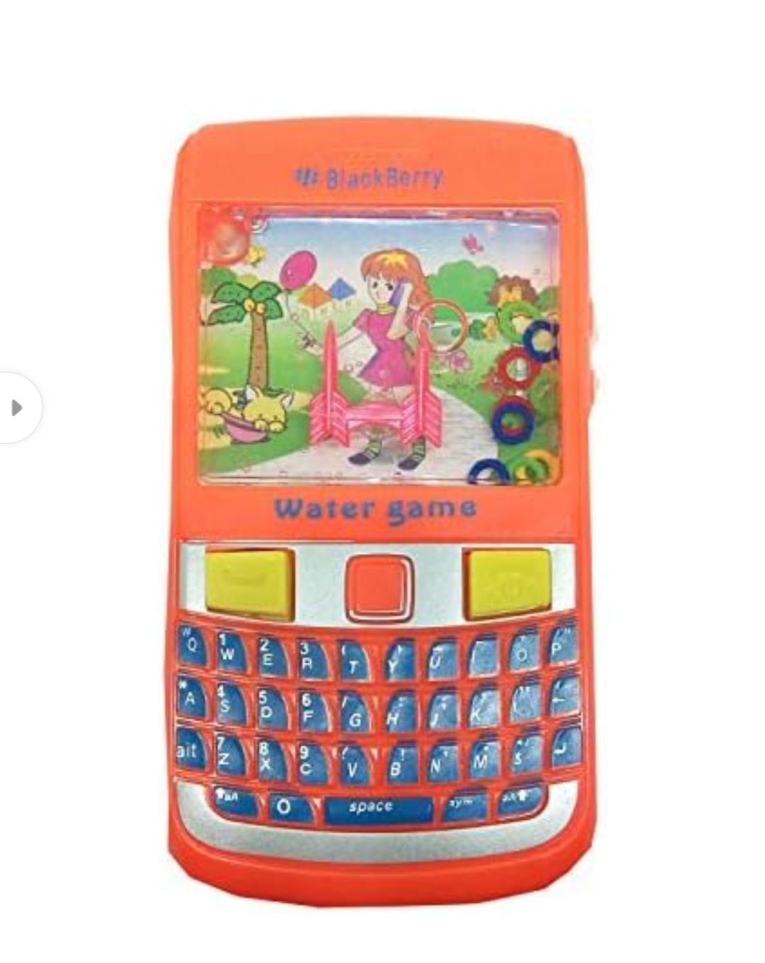 HOT DEAL NO1.Plastic Small Mobile Phone Water Game for Kids (Orange) ONLY RS 139