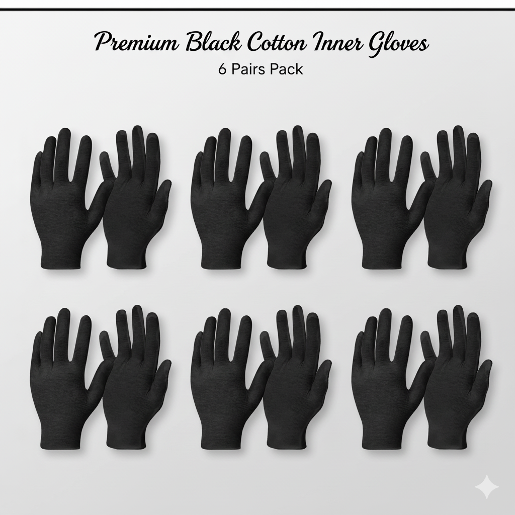 Cotton Inner Training Gloves For Sports and Cycling Breathable Comfortable Material Protects Hands During Workouts