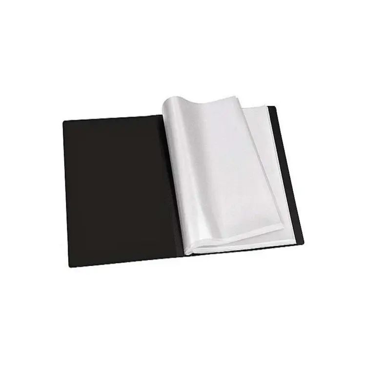 Plastic Sheet file 60 Pocket Black Daraz.pk
