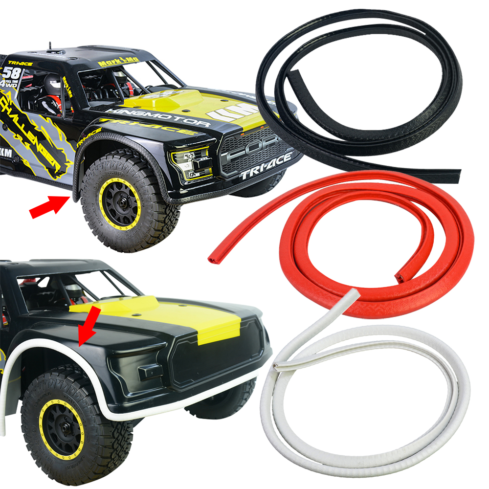 RC Car Parts Remote Control Model Crawler Truck Modified Accessories Car Shell Edge Soft Reinforcement Protection Strip