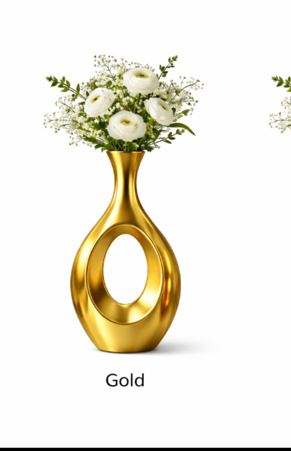 Handmade Doughnut Shaped Flower Vase Home Decor