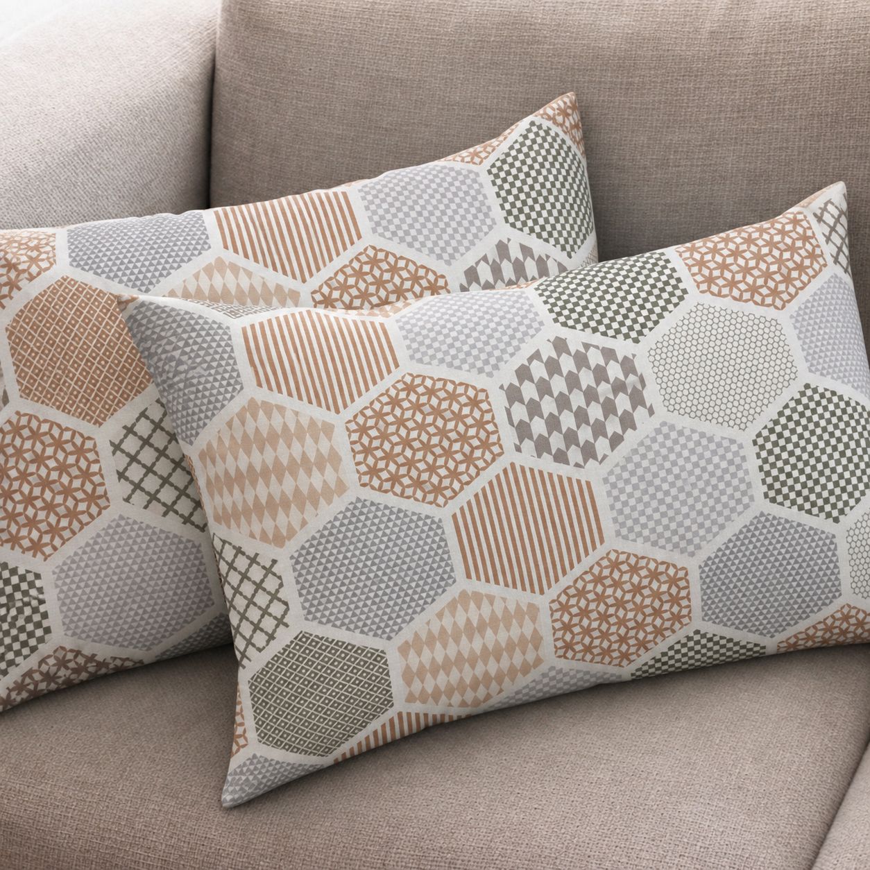 Export Quality Pillow Covers Pack Of 2 Printed Takiya Cover Envelope Closure Elegant Designs Soft Cotton Pillow Cover