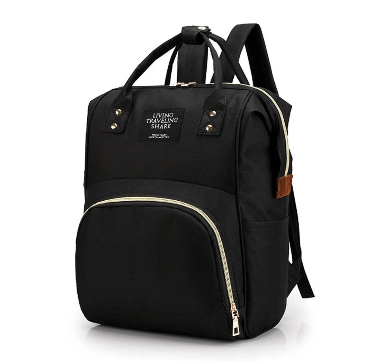 Diaper Mummy Bag Multi-Function Waterproof - Travel Backpack, maternity bag, imported Quality..rendom colour