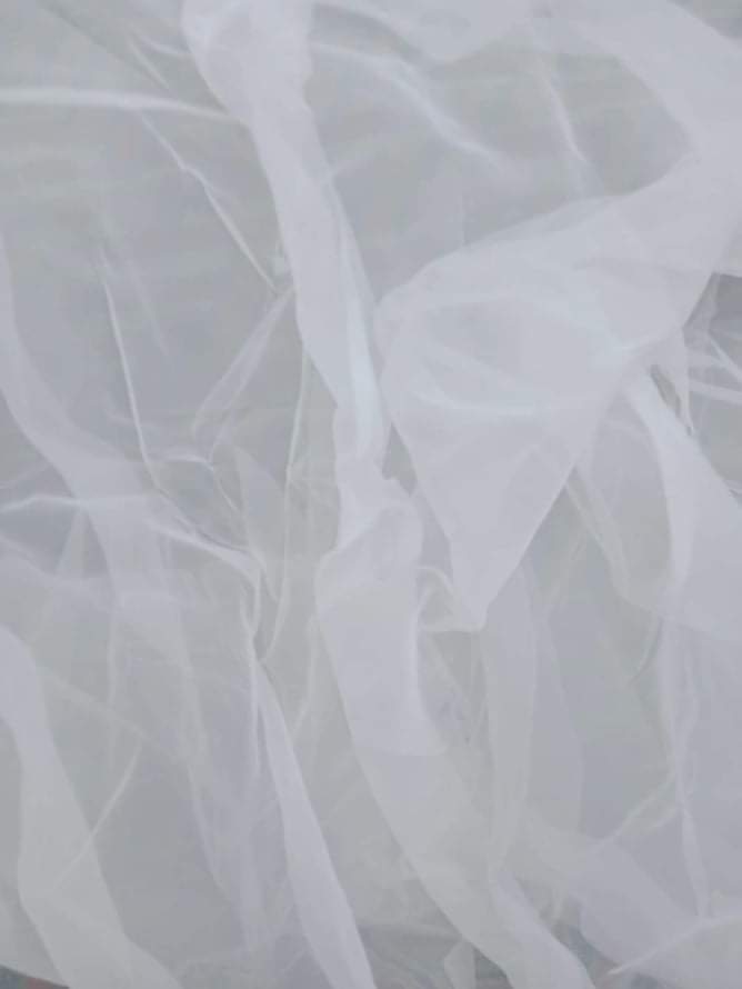 Organza Fabric (White)