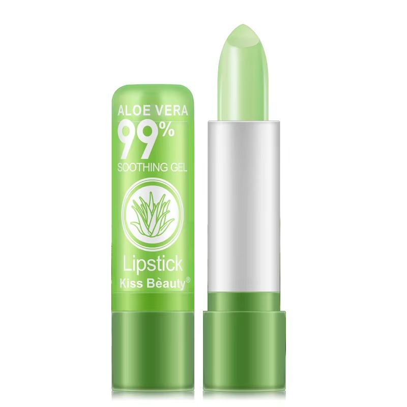 Aloe Vera Color Changing Lipstick – Temperature Sensitive Lip Balm – Long Lasting, Moisturizing, Non-Fading Magic Lip Color
