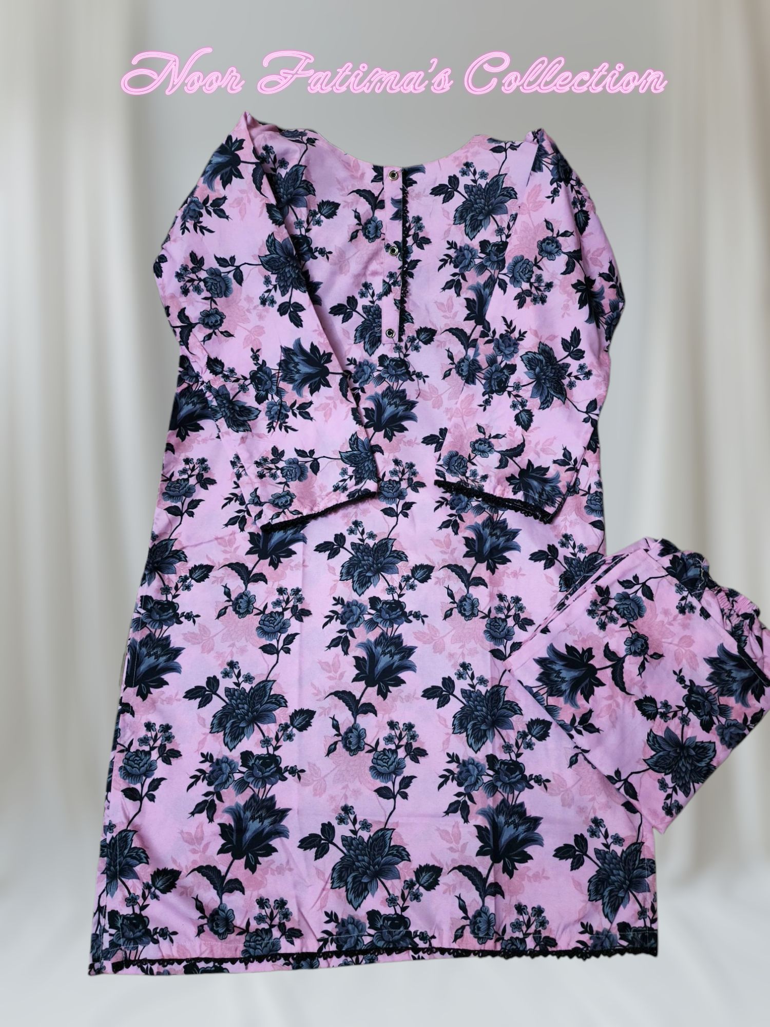 Dress for girls  - Girls Dress  -  Dresses for women  - Clothes for Girls  -  Night Dress for Girls - Stitched Dresses for Women - Lawn Cotton -  Kurti trouser