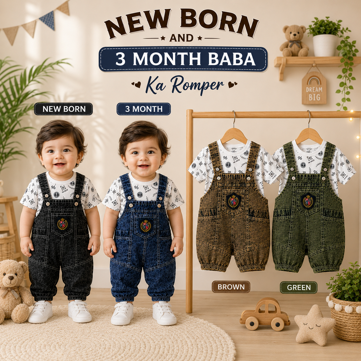 New Born Baby Romper suits/new born baby Romper suite half Sleeves