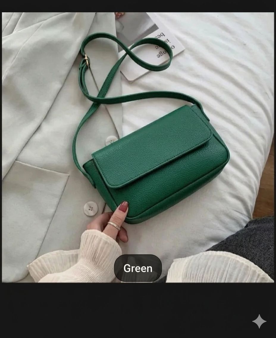 Women Solid Color Crossbody Bags Korean Style Fashion Women Handbags High Quality Street All-Match Ulzzang Shoulder Leisure Bags