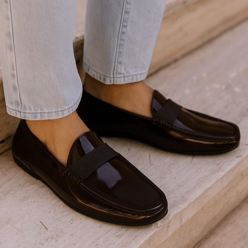 Mens Imported  Rubber Loafers Waterproof Rain shoes & Maccasion For Walking Best quality Rubber Shoes For Men