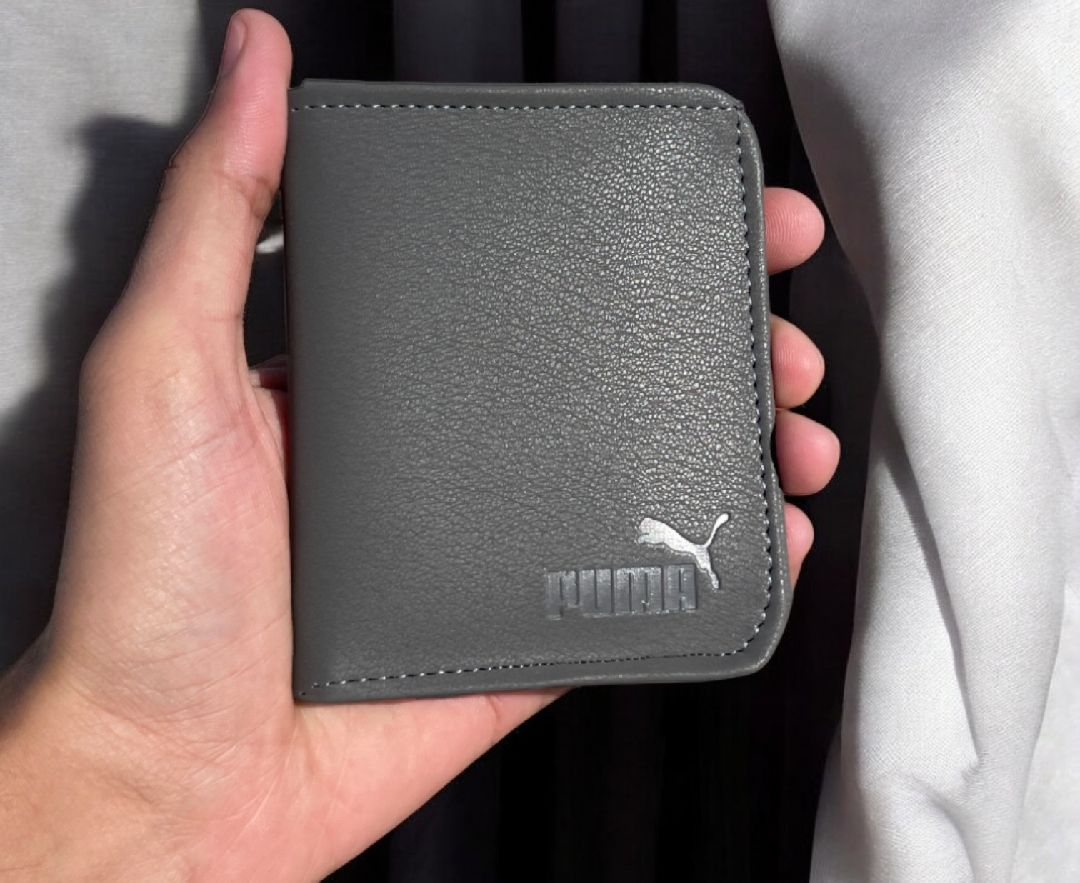 Slim Leather Wallet for Men – Bifold Gents Purse, Card Holder Wallet with 6 Card Slots, Cash Pocket & Window ID – Compact Durable Men’s Wallet