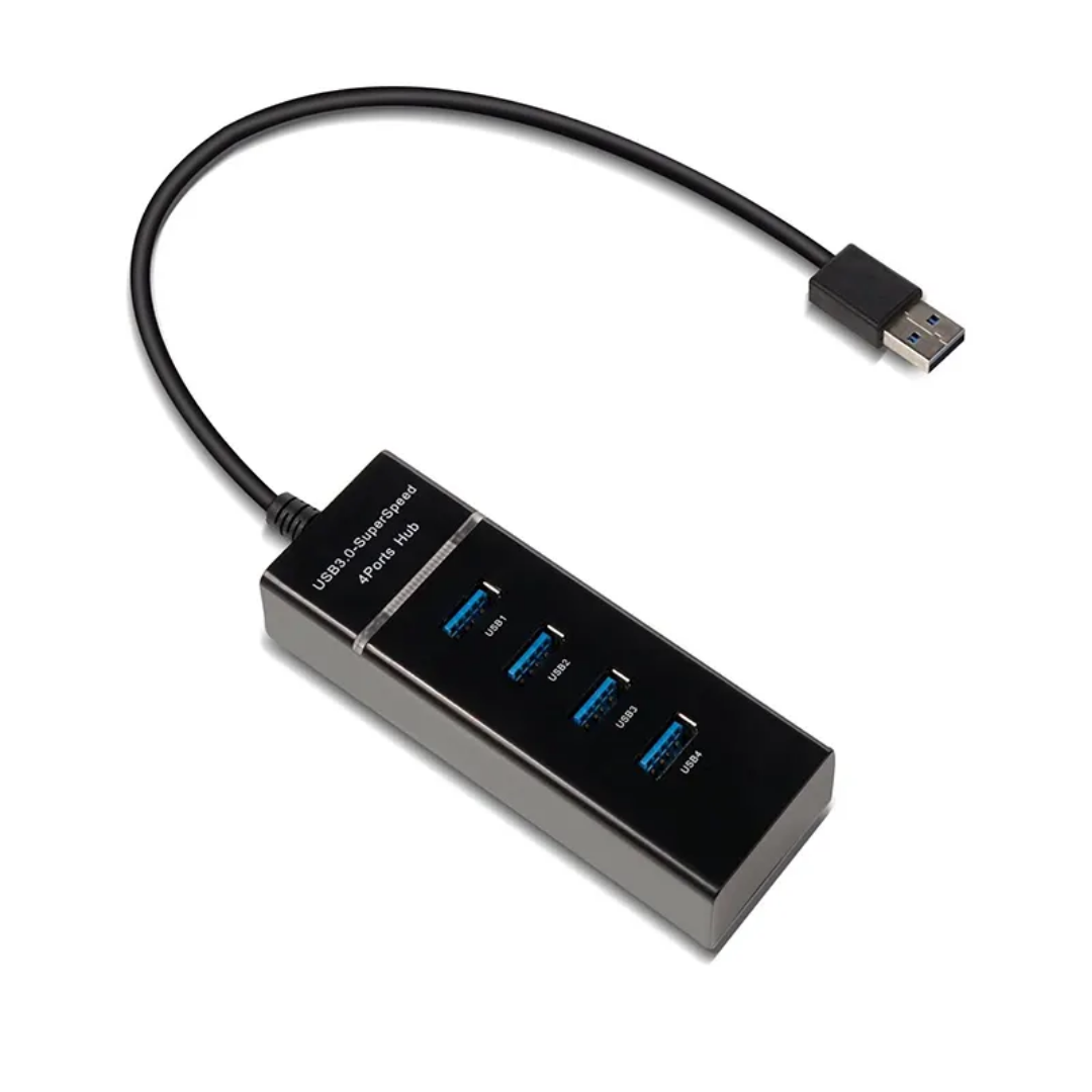 LED 4 Port USB 3.0 Hub Adapter Multi port Adopter for Keyboard Mouse Printer Flash Drive Portable USB 2.0 splitter