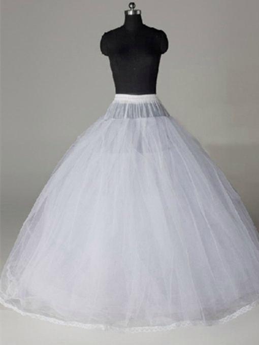 4-Layer Cancan Skirt for Bride, Petticoat for Lehenga, Maxi, Sharara, Adjustable Waist