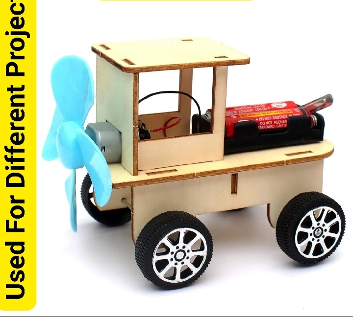 DIY Kit For Students 4V Motor Fan Propellers and rechargeable batteries and charging Module