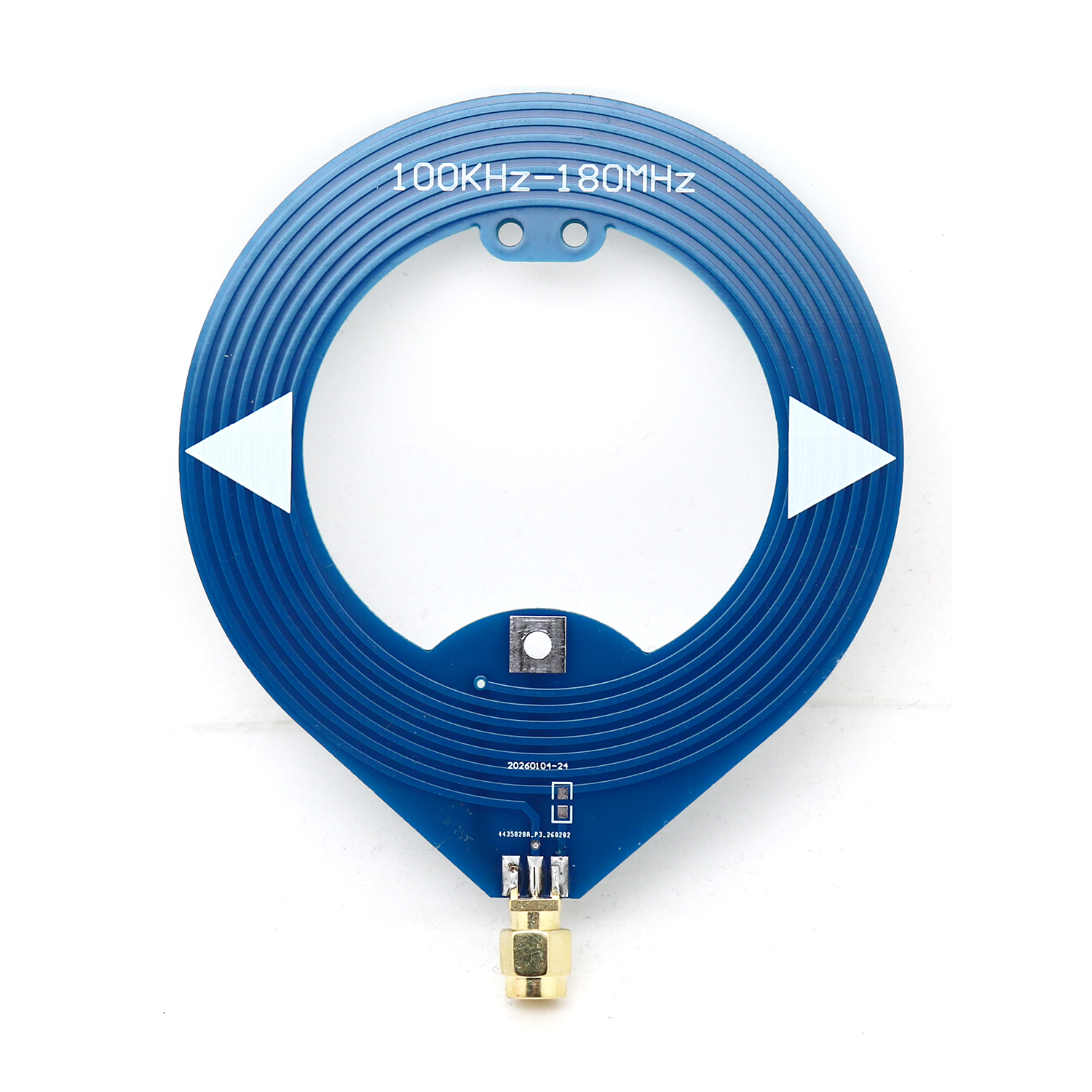 Loop Antenna 100K-180MHz Broadband for Ham Radio SDR Receiver LW/AM/FM Broadcast , Aviation Band Shortwave Signal Generator ANT
