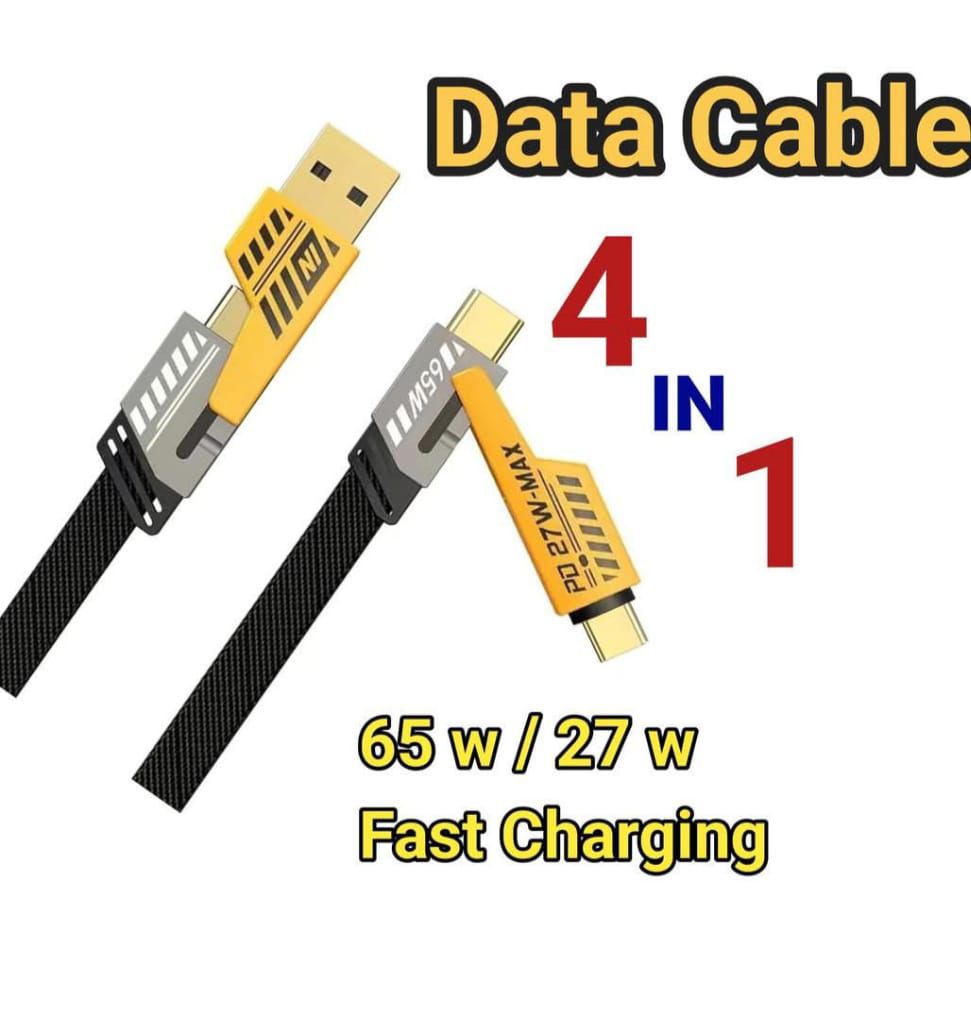 charging cable 4 in 1 for All Mobile phone type c cable iph0ne cable micro cable
