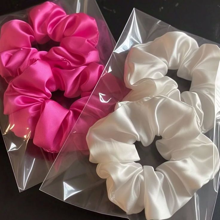 Scrunchies for Girls High-Quality Silk Premium Hair Bands Pack of 1