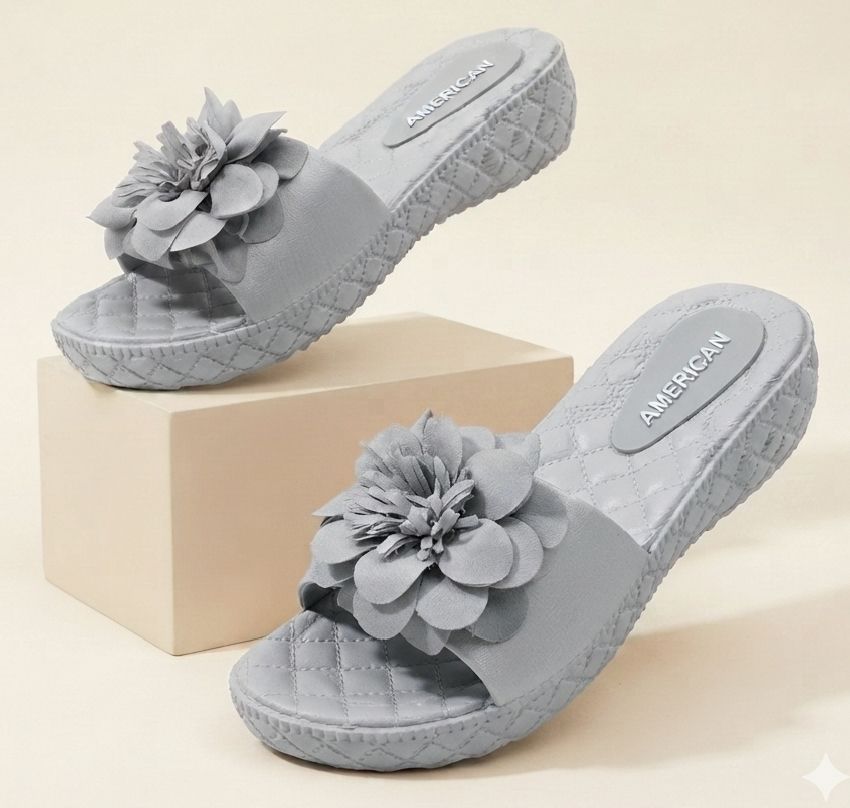 Fashion Wedge Sandals for Women, Pure Nylon, 2-inch Wedge Heel, Slip-On, Casual & Elegant, Available in Multiple Colors