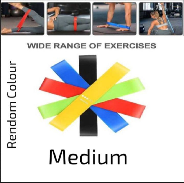 Exercise Band Resistance Band Workout Fitness rubber loop Latex Yoga Gym Strength