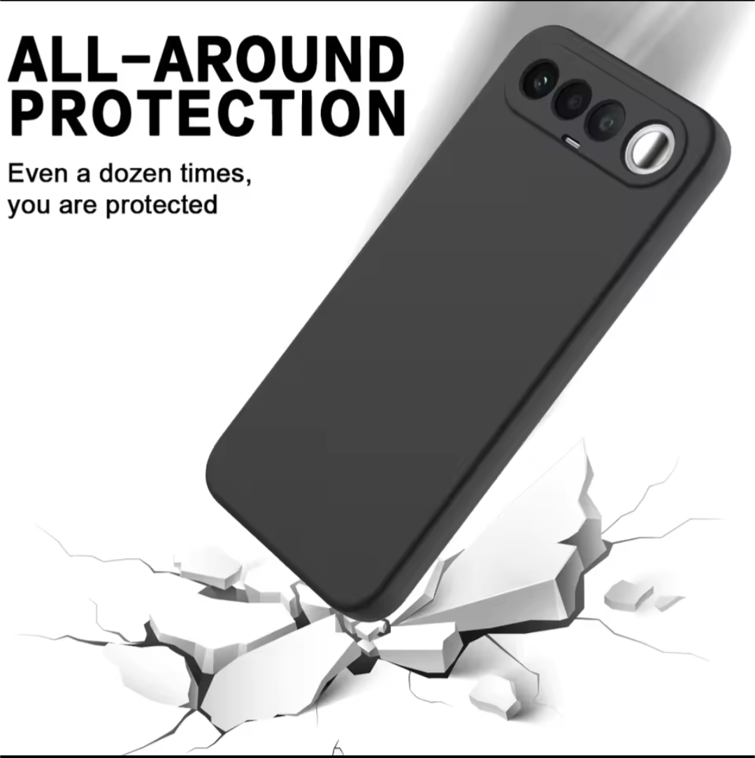 Realme 16 5G Case Soft TPU Slim Smooth Flexible Protective Phone Cover -  Black Matte