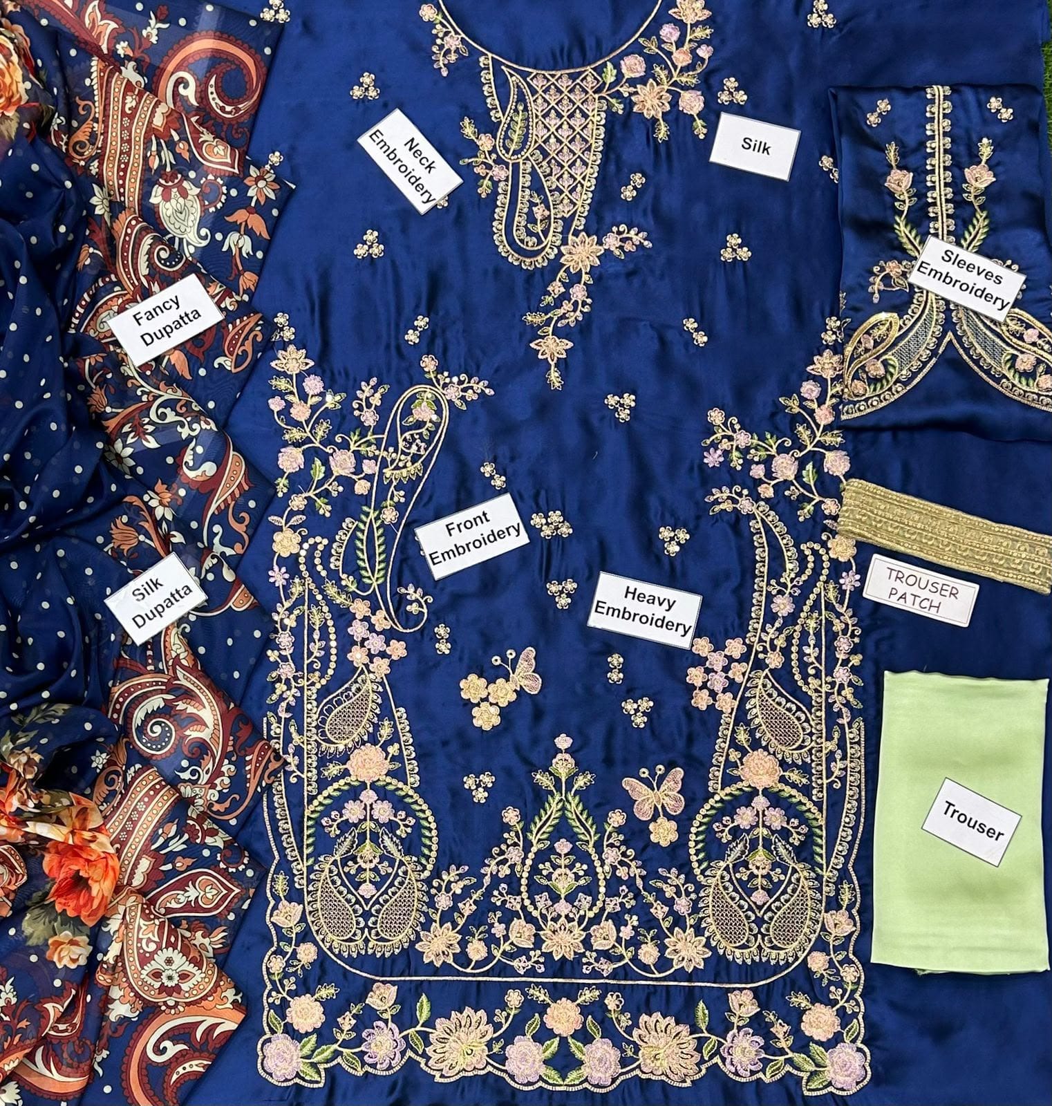 *Alhamdulilla*
*Ethnic Silk collection 2026*
*03PCS UNSTITCHED SUIT*
*FABRIC Silk*
*(SHIRT).... Silk*
*(DUPATTA).... Digtal printed Silk*
*(TROUSER).... Silk*
*DETAILS*👇