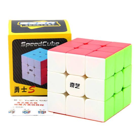 QY Rubic Cube 3x3 With Solve Algorithm A Grade Quality Puzzle Toy Educational Toy