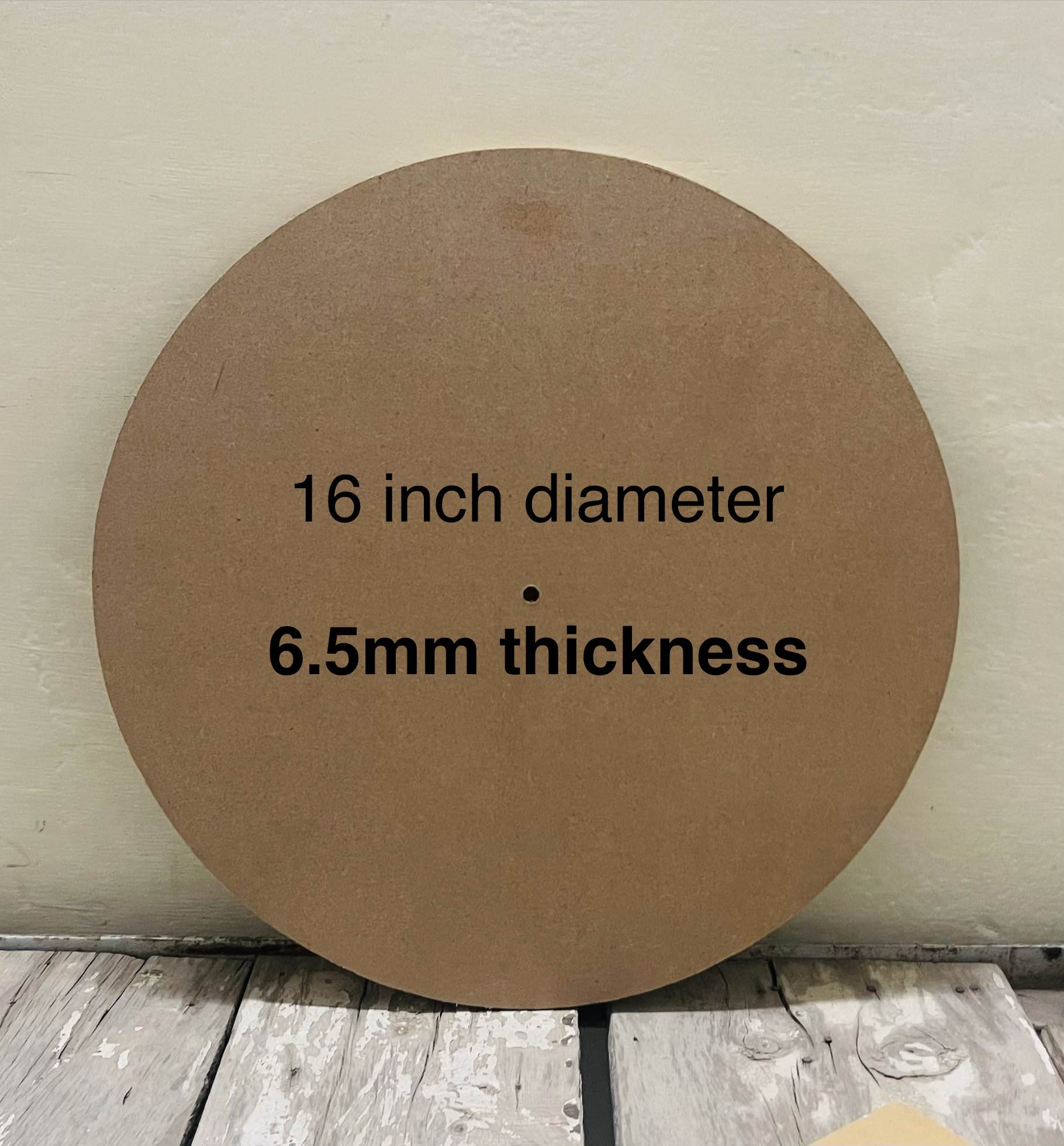Round MDF Clock Base for DIY Resin Art | Wall Clock Craft Board | Home Wall Decor