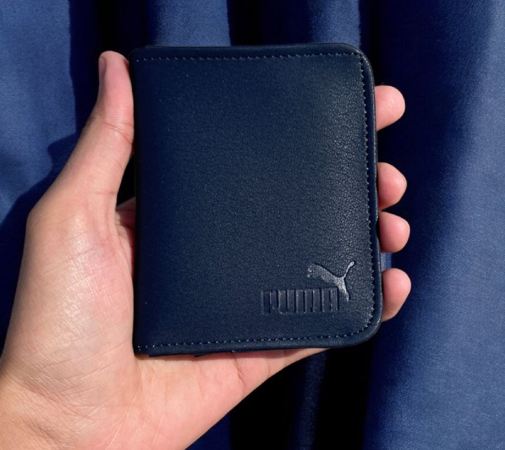 Slim Leather Wallet for Men – Bifold Gents Purse, Card Holder Wallet with 6 Card Slots, Cash Pocket & Window ID – Compact Durable Men’s Wallet