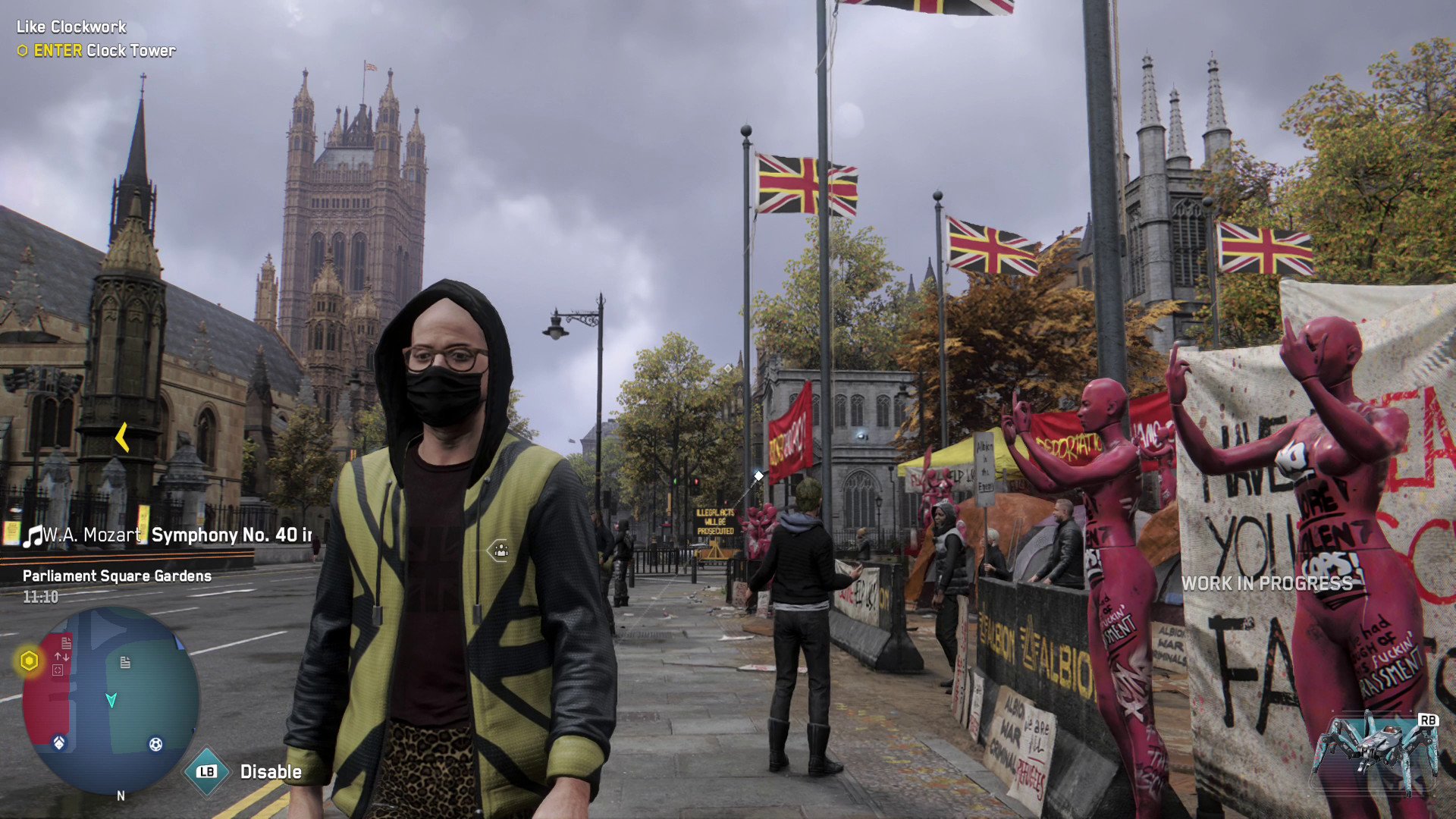 Watch Dogs Legion PS4 Game Disk CD for PlayStation 4